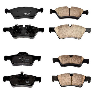PowerStop® - Z16 Evolution Clean Ride Ceramic Front and Rear Disc Brake Pad Set