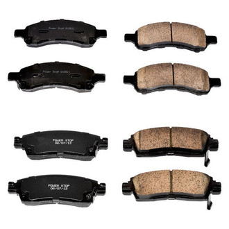 PowerStop® - Z16 Evolution Clean Ride Ceramic Front and Rear Disc Brake Pad Set