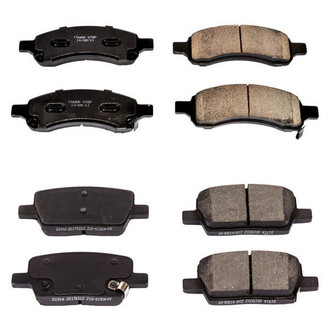 PowerStop® - Z16 Evolution Clean Ride Ceramic Front and Rear Disc Brake Pad Set