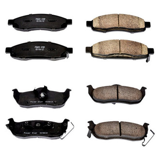 PowerStop® - Z16 Evolution Clean Ride Ceramic Front and Rear Disc Brake Pad Set