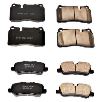 PowerStop® - Z16 Evolution Clean Ride Ceramic Front and Rear Disc Brake Pad Set