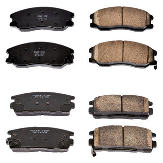 PowerStop® - Z16 Evolution Clean Ride Ceramic Front and Rear Disc Brake Pad Set