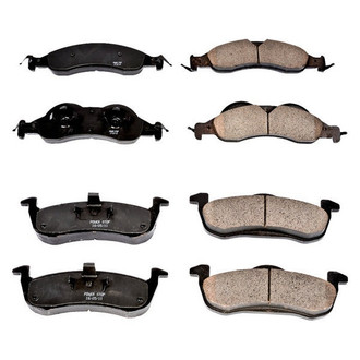 PowerStop® - Z16 Evolution Clean Ride Ceramic Front and Rear Disc Brake Pad Set