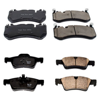 PowerStop® - Z16 Evolution Clean Ride Ceramic Front and Rear Disc Brake Pad Set
