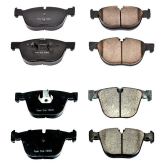 PowerStop® - Z16 Evolution Clean Ride Ceramic Front and Rear Disc Brake Pad Set