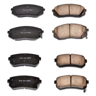 PowerStop® - Z16 Evolution Clean Ride Ceramic Front and Rear Disc Brake Pad Set