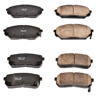 PowerStop® - Z16 Evolution Clean Ride Ceramic Front and Rear Disc Brake Pad Set