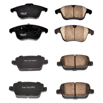 PowerStop® - Z16 Evolution Clean Ride Ceramic Front and Rear Disc Brake Pad Set