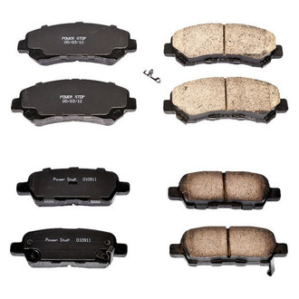 PowerStop® - Z16 Evolution Clean Ride Ceramic Front and Rear Disc Brake Pad Set