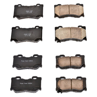 PowerStop® - Z16 Evolution Clean Ride Ceramic Front and Rear Disc Brake Pad Set