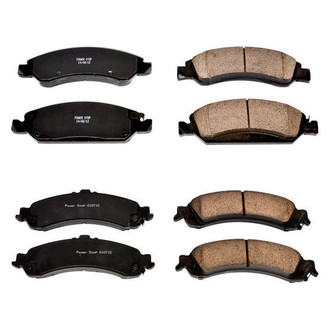 PowerStop® - Z16 Evolution Clean Ride Ceramic Front and Rear Disc Brake Pad Set