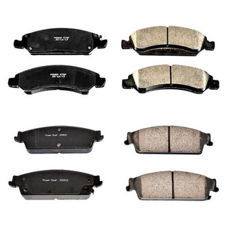 PowerStop® - Z16 Evolution Clean Ride Ceramic Front and Rear Disc Brake Pad Set