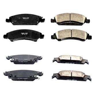 PowerStop® - Z16 Evolution Clean Ride Ceramic Front and Rear Disc Brake Pad Set