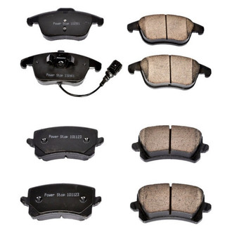 PowerStop® - Z16 Evolution Clean Ride Ceramic Front and Rear Disc Brake Pad Set