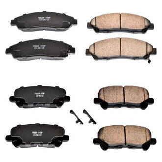 PowerStop® - Z16 Evolution Clean Ride Ceramic Front and Rear Disc Brake Pad Set