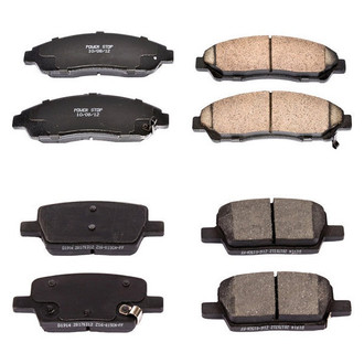 PowerStop® - Z16 Evolution Clean Ride Ceramic Front and Rear Disc Brake Pad Set