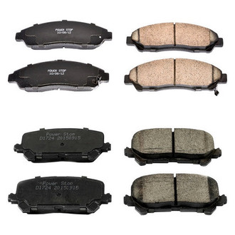 PowerStop® - Z16 Evolution Clean Ride Ceramic Front and Rear Disc Brake Pad Set