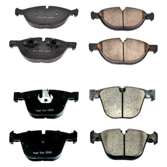 PowerStop® - Z16 Evolution Clean Ride Ceramic Front and Rear Disc Brake Pad Set