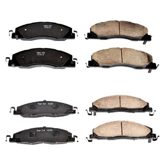 PowerStop® - Z16 Evolution Clean Ride Ceramic Front and Rear Disc Brake Pad Set