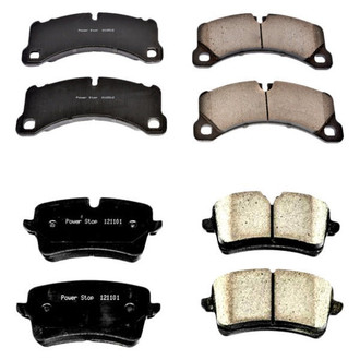PowerStop® - Z16 Evolution Clean Ride Ceramic Front and Rear Disc Brake Pad Set