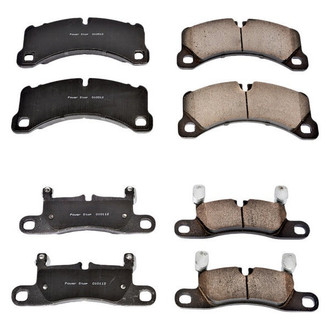 PowerStop® - Z16 Evolution Clean Ride Ceramic Front and Rear Disc Brake Pad Set