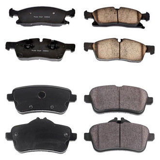 PowerStop® - Z16 Evolution Clean Ride Ceramic Front and Rear Disc Brake Pad Set