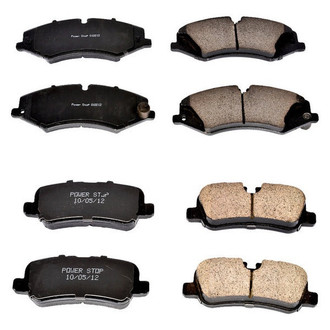 PowerStop® - Z16 Evolution Clean Ride Ceramic Front and Rear Disc Brake Pad Set