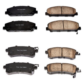 PowerStop® - Z16 Evolution Clean Ride Ceramic Front and Rear Disc Brake Pad Set