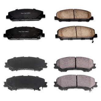 PowerStop® - Z16 Evolution Clean Ride Ceramic Front and Rear Disc Brake Pad Set