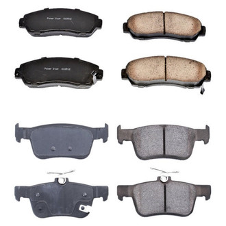 PowerStop® - Z16 Evolution Clean Ride Ceramic Front and Rear Disc Brake Pad Set