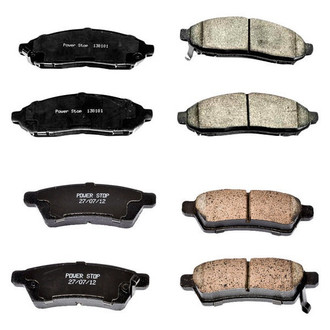 PowerStop® - Z16 Evolution Clean Ride Ceramic Front and Rear Disc Brake Pad Set