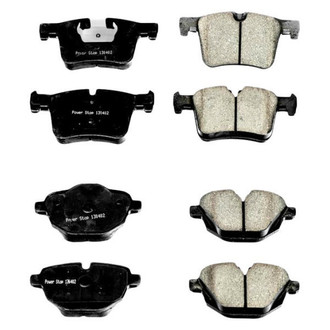 PowerStop® - Z16 Evolution Clean Ride Ceramic Front and Rear Disc Brake Pad Set