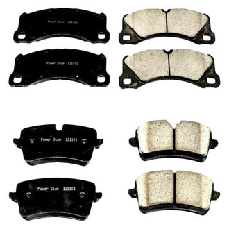 PowerStop® - Z16 Evolution Clean Ride Ceramic Front and Rear Disc Brake Pad Set