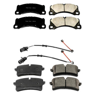 PowerStop® - Z16 Evolution Clean Ride Ceramic Front and Rear Disc Brake Pad Set