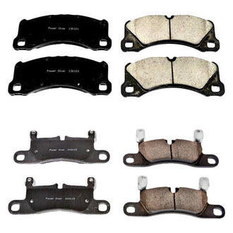 PowerStop® - Z16 Evolution Clean Ride Ceramic Front and Rear Disc Brake Pad Set