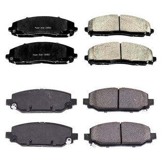 PowerStop® - Z16 Evolution Clean Ride Ceramic Front and Rear Disc Brake Pad Set