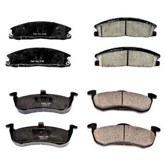PowerStop® - Z16 Evolution Clean Ride Ceramic Front and Rear Disc Brake Pad Set