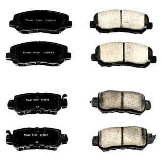 PowerStop® - Z16 Evolution Clean Ride Ceramic Front and Rear Disc Brake Pad Set