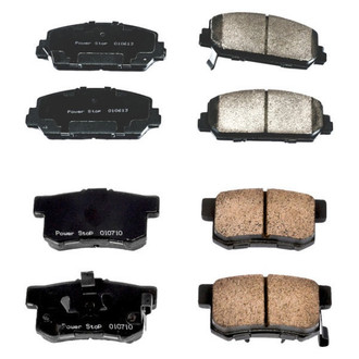 PowerStop® - Z16 Evolution Clean Ride Ceramic Front and Rear Disc Brake Pad Set