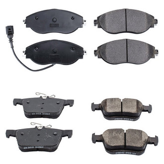 PowerStop® - Z16 Evolution Clean Ride Ceramic Front and Rear Disc Brake Pad Set