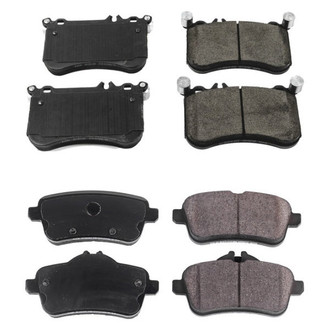 PowerStop® - Z16 Evolution Clean Ride Ceramic Front and Rear Disc Brake Pad Set