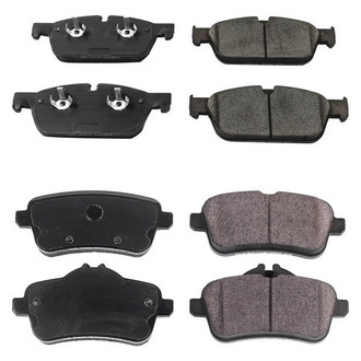 PowerStop® - Z16 Evolution Clean Ride Ceramic Front and Rear Disc Brake Pad Set
