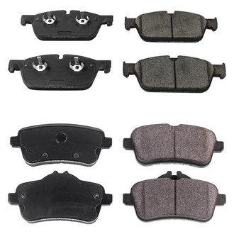 PowerStop® - Z16 Evolution Clean Ride Ceramic Front and Rear Disc Brake Pad Set