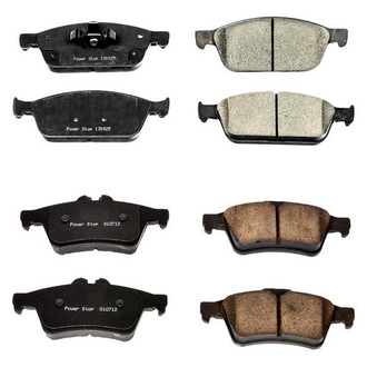 PowerStop® - Z16 Evolution Clean Ride Ceramic Front and Rear Disc Brake Pad Set