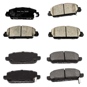 PowerStop® - Z16 Evolution Clean Ride Ceramic Front and Rear Disc Brake Pad Set