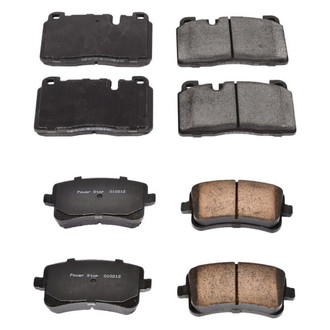 PowerStop® - Z16 Evolution Clean Ride Ceramic Front and Rear Disc Brake Pad Set