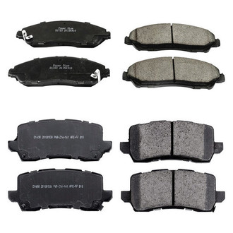 PowerStop® - Z16 Evolution Clean Ride Ceramic Front and Rear Disc Brake Pad Set