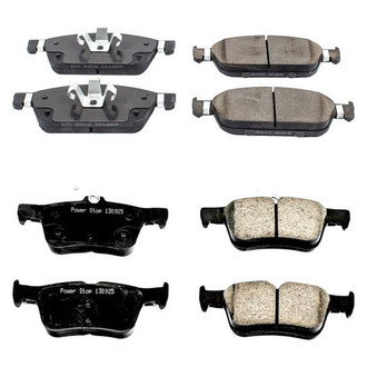 PowerStop® - Z16 Evolution Clean Ride Ceramic Front and Rear Disc Brake Pad Set