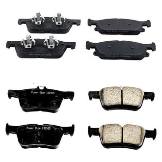 PowerStop® - Z16 Evolution Clean Ride Ceramic Front and Rear Disc Brake Pad Set