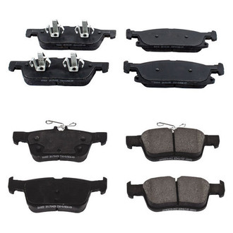 PowerStop® - Z16 Evolution Clean Ride Ceramic Front and Rear Disc Brake Pad Set